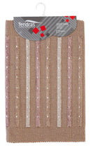 Tappeto Cotone Grata 50X90 Cm Grigio-1