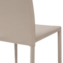 Sedia Imbottita 46x50x89 cm in Similpelle Dani Plus Corda-4