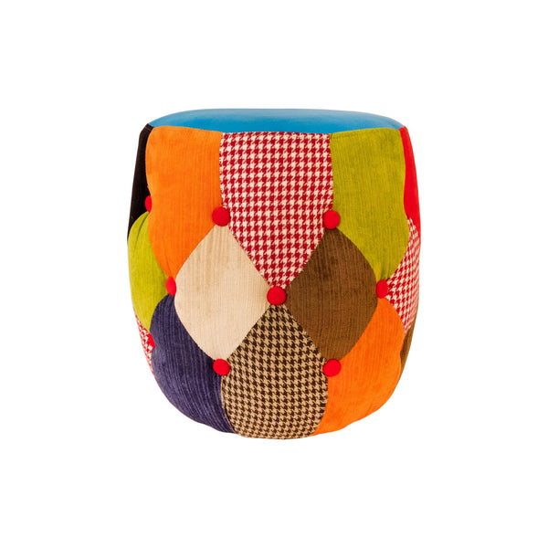 acquista Pouf Claudia Curvy Patchwork