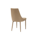 Sedia Imbottita 47x57x88 cm in Similpelle New Plana Orzo-2