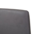 Sedia Imbottita 47x57x88 cm in Similpelle New Plana Cenere-5