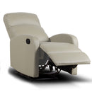 Poltrona Relax Reclinabile Manuale Rivestimento in Similpelle Spike a Corda-2