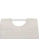 Sedia imbottita 40,5x42,5x96 cm in Similpelle Lola Bianca-5