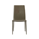 Sedia Imbottita 52x44x91 cm in Similpelle Galaxi Tartufo-2
