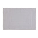 Tappeto Scendidoccia 46x65 cm in Spugna di Cotone Bianco Feridras-2