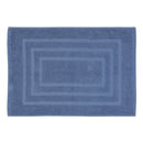 Tappeto Scendidoccia 46x65 cm in Spugna di Cotone Azzurro Feridras-2