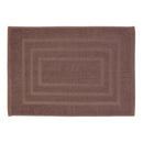 Tappeto Scendidoccia 46x65 cm in Spugna di Cotone Tortora Feridras-2