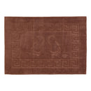 Tappeto Bagno 50x70 cm con Antiscivolo Marrone Feridras Piuma-2