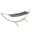 Amaca da Giardino 2x1m in Cotone Max 150 Kg Violetta Multicolor-3