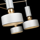 Lampada pendente Modern in Metallo Void Grigio-3