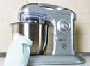 Impastatrice 7 litri 1200W con ciotola in acciaio Pyramidea IP6600 Silver-3