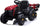 Trattore Elettrico per Bambini 12V con Rimorchio Happy Kids Rosso